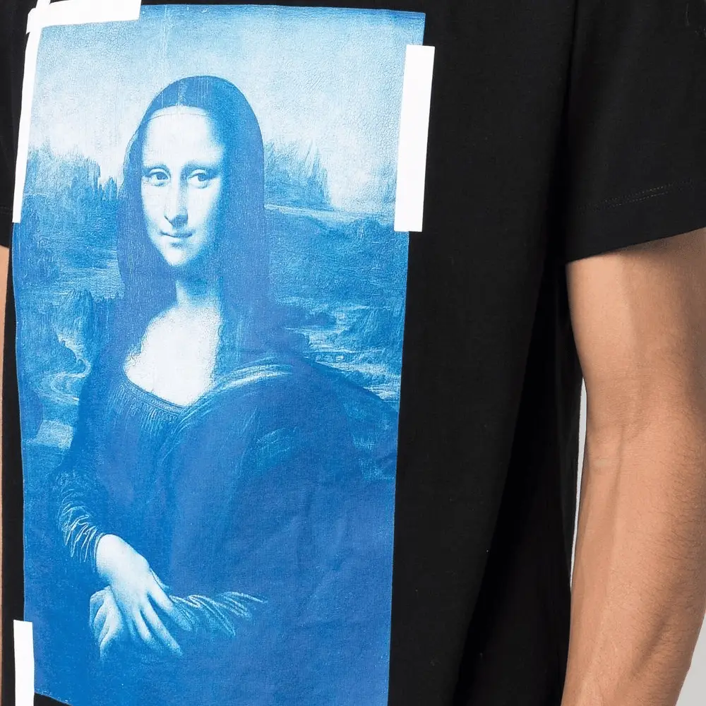 Camiseta Off-White Monalisa Slim Black foto 3