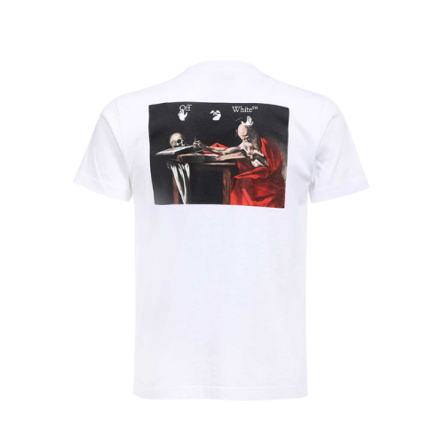 Camiseta Off-White Caravaggio Paint Slim White
