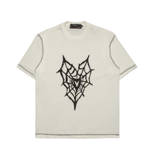 Camiseta MVRK Trapped In Love Off White