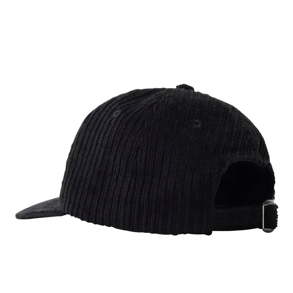 Boné Stussy Corduroy Big Logo Low Pro Black - Droper