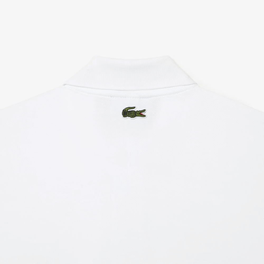 Netflix x Lacoste Camisa Polo White foto 3