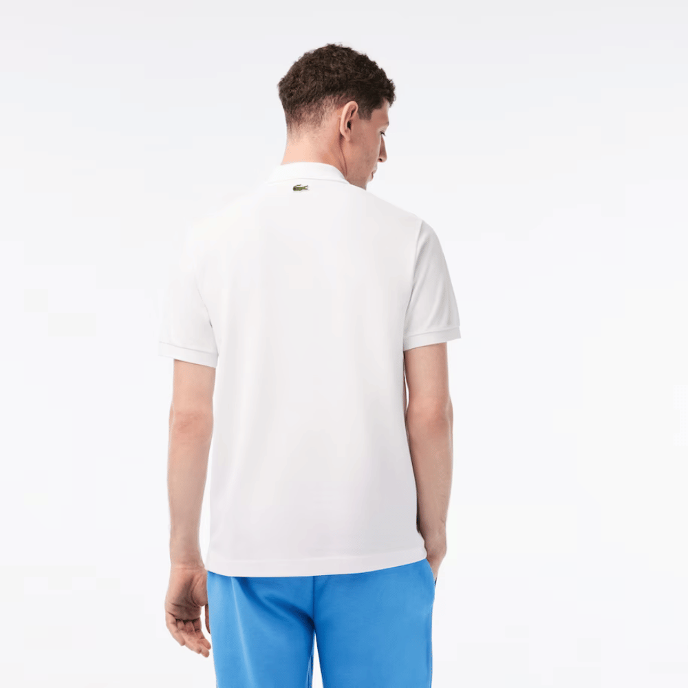 Netflix x Lacoste Camisa Polo White foto 5