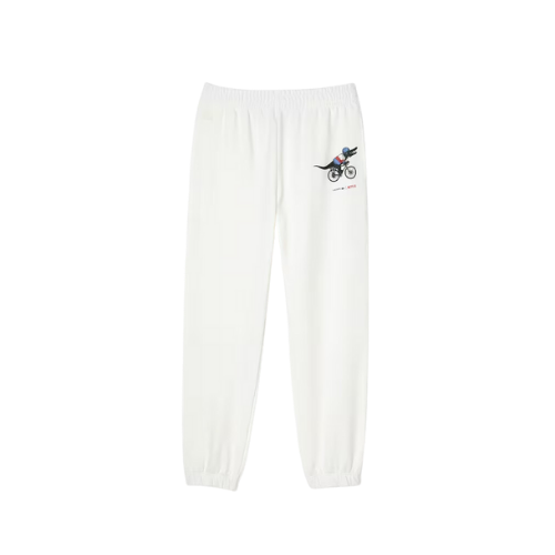 Netflix x Lacoste Calça Croc Print Men’s White