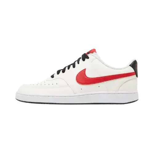 Nike Court Vision Low Sail University Red