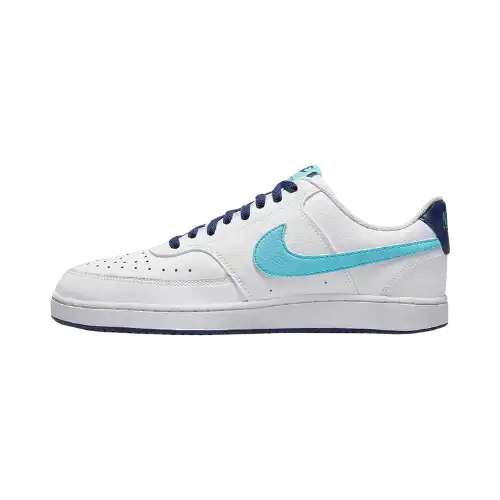 Nike Court Vision Low White Turquoise Blue