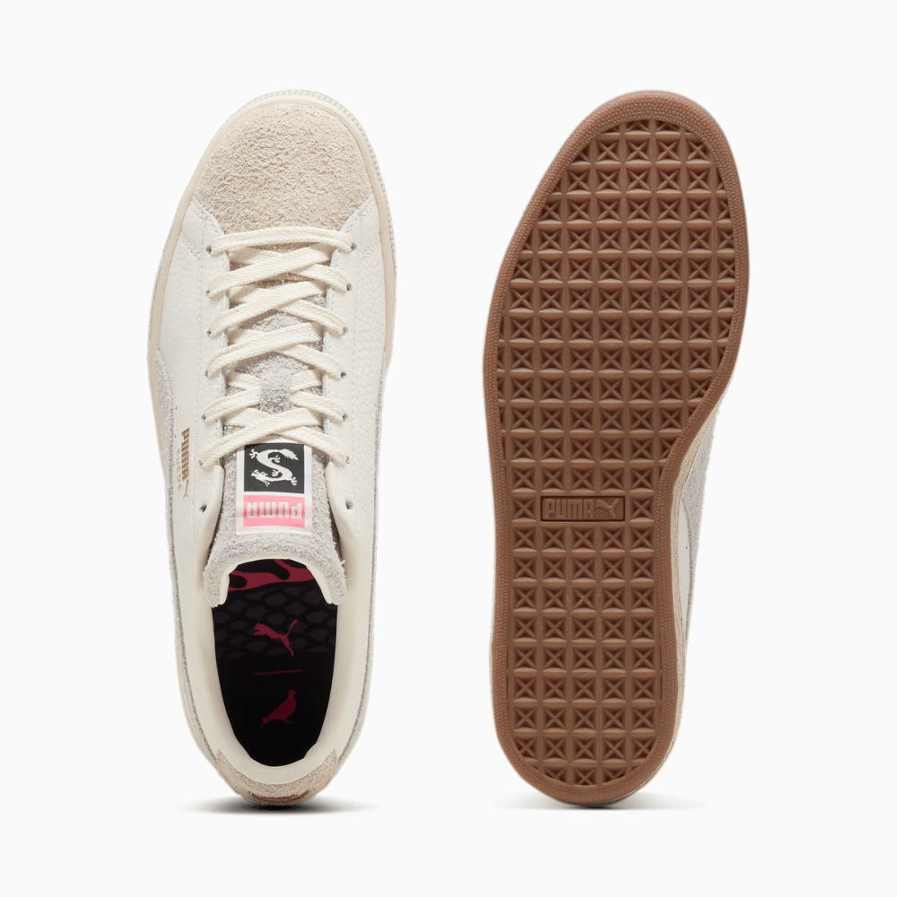 Staple x Puma Suede Warm White Alpine Snow foto 3