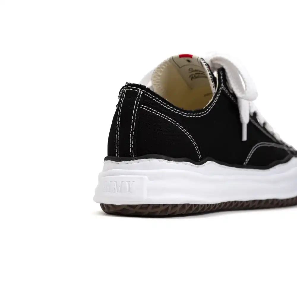 Mihara Yasuhiro Peterson OG Sole Canvas Low Black - Droper