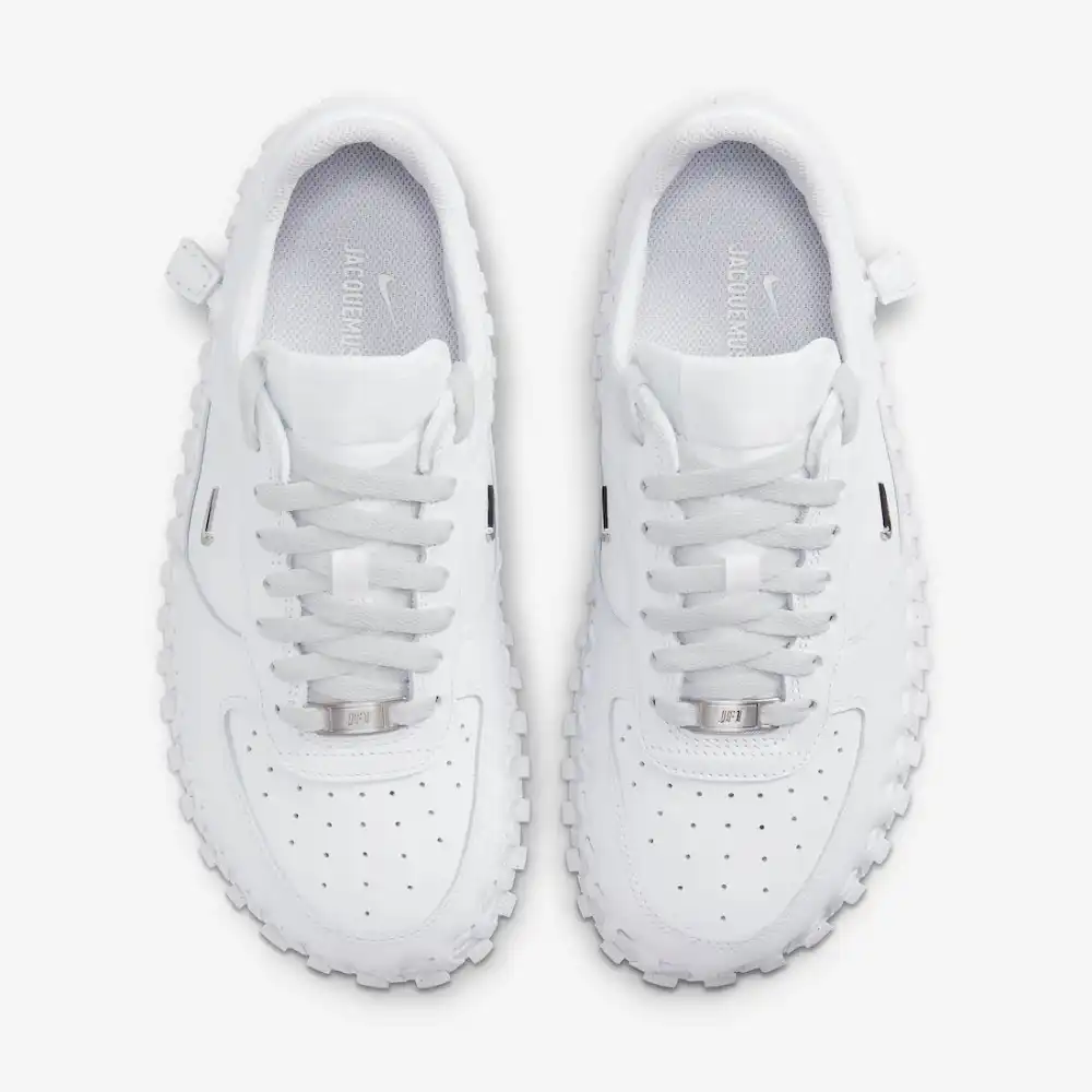 Jacquemus x Nike J Force 1 White - Droper