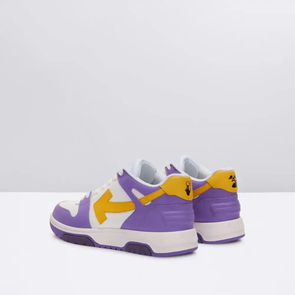 Imagem Off-White Out Of Office Calf Leather Violet Yellow