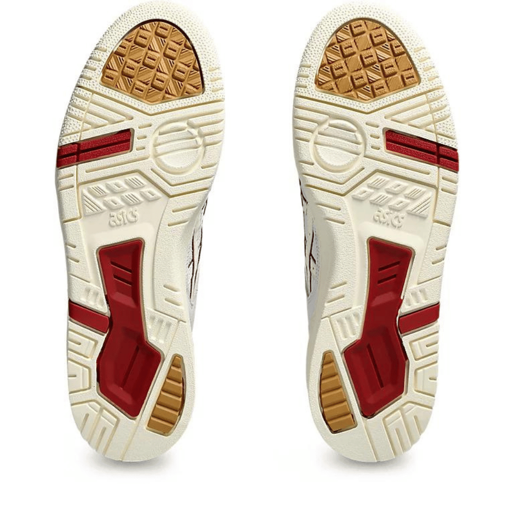 Asics EX89 White Burnt Red - Droper