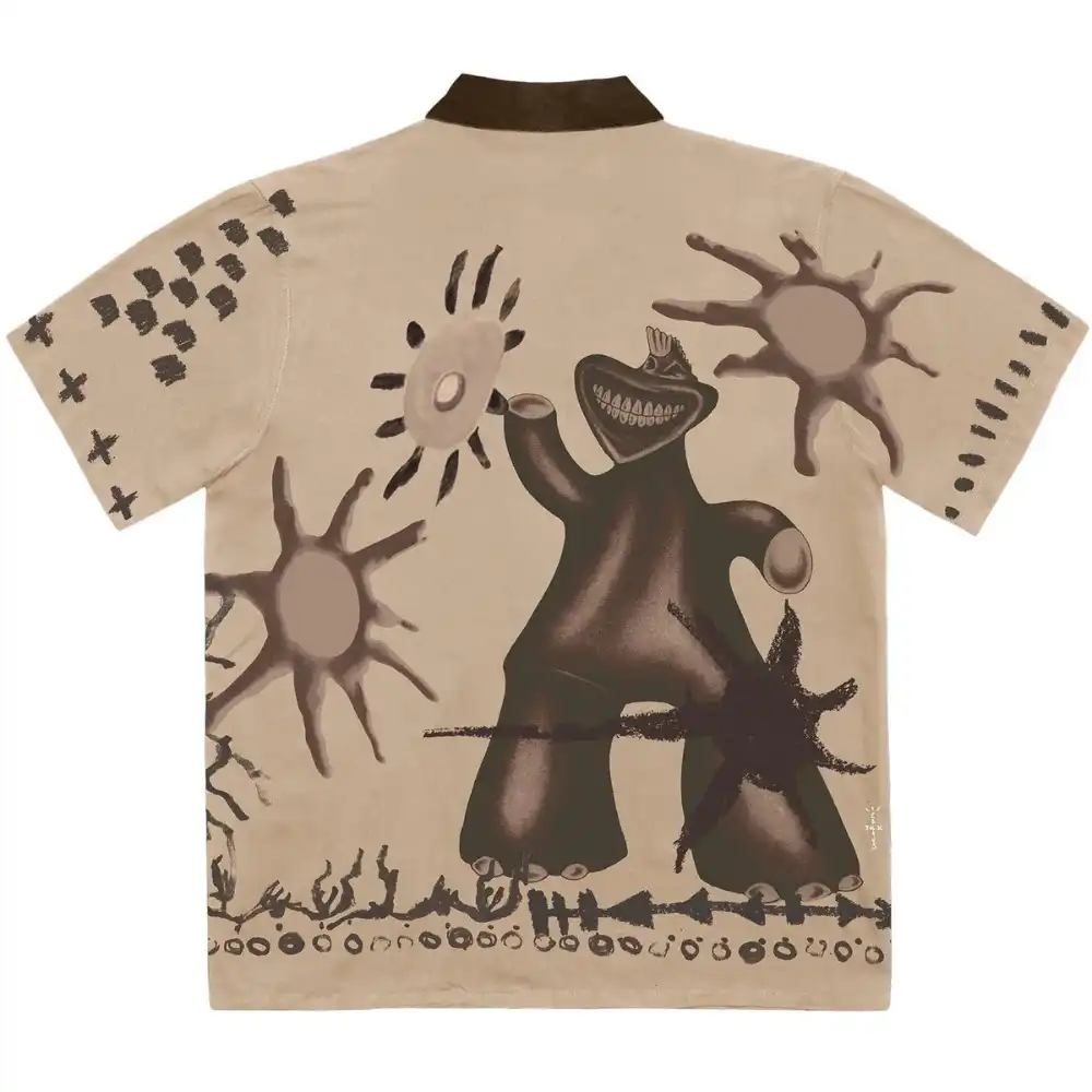 Travis Scott Camisa Painter's Button Up foto 1
