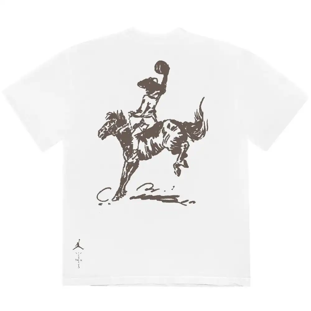 Travis Scott x Jordan Brand Camiseta Best On Earth foto 1