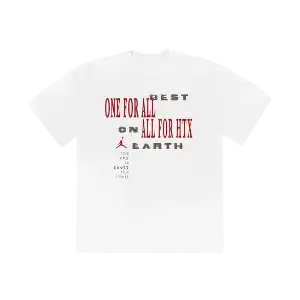 Travis Scott x Jordan Brand Camiseta Best On Earth