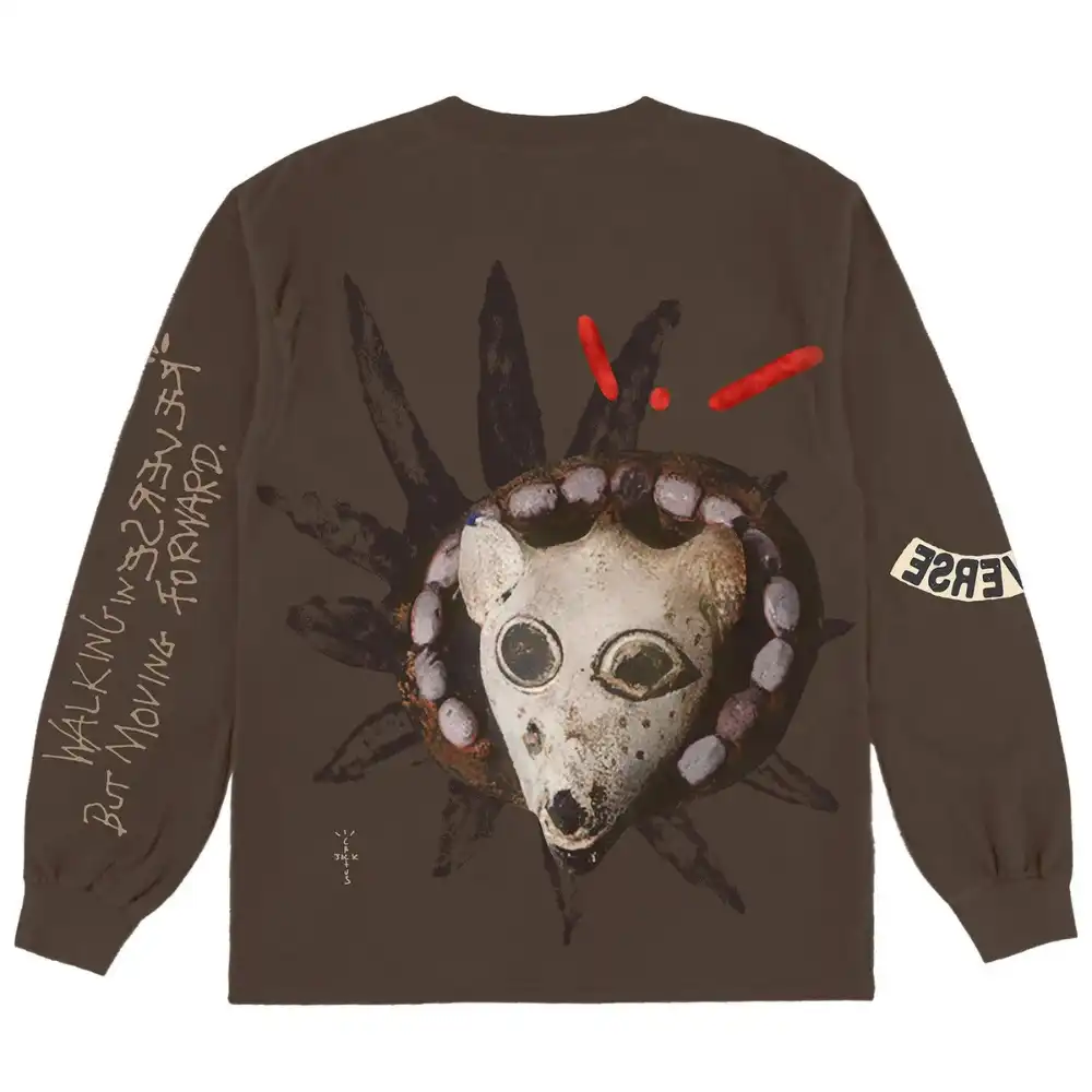 Travis Scott Camiseta Long Sleeve Reverse Jack foto 1