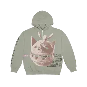 Travis Scott Moletom Zip Up New Sight