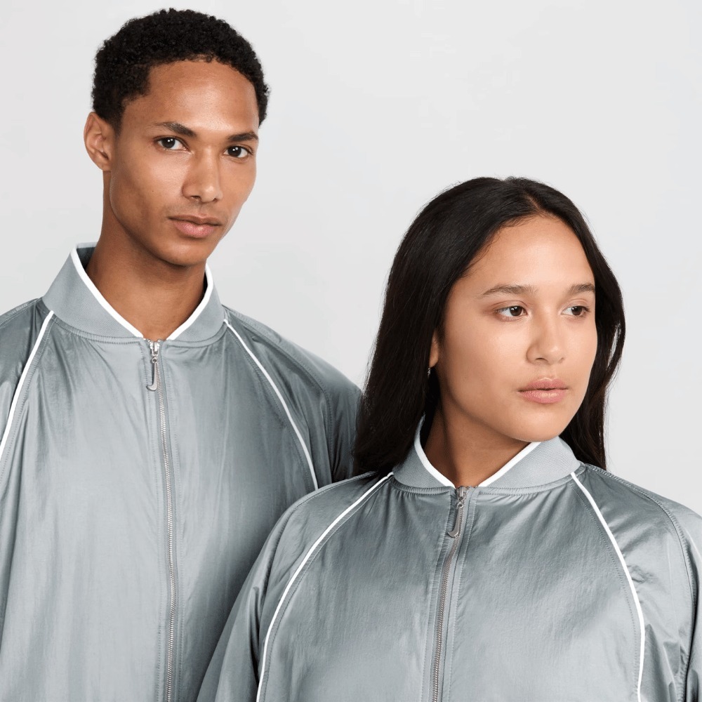 Jacquemus x Nike Jaqueta Track Particle Grey - Droper