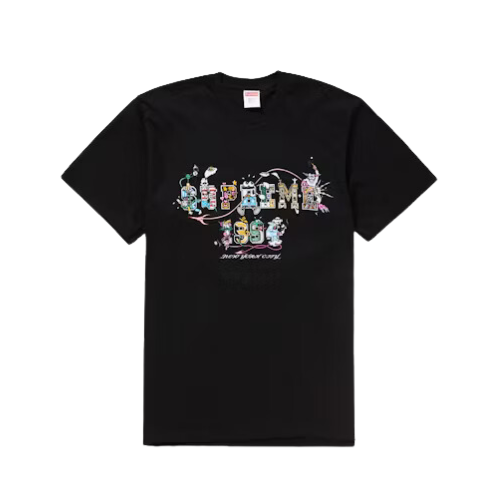 Camiseta Supreme Varsity Black
