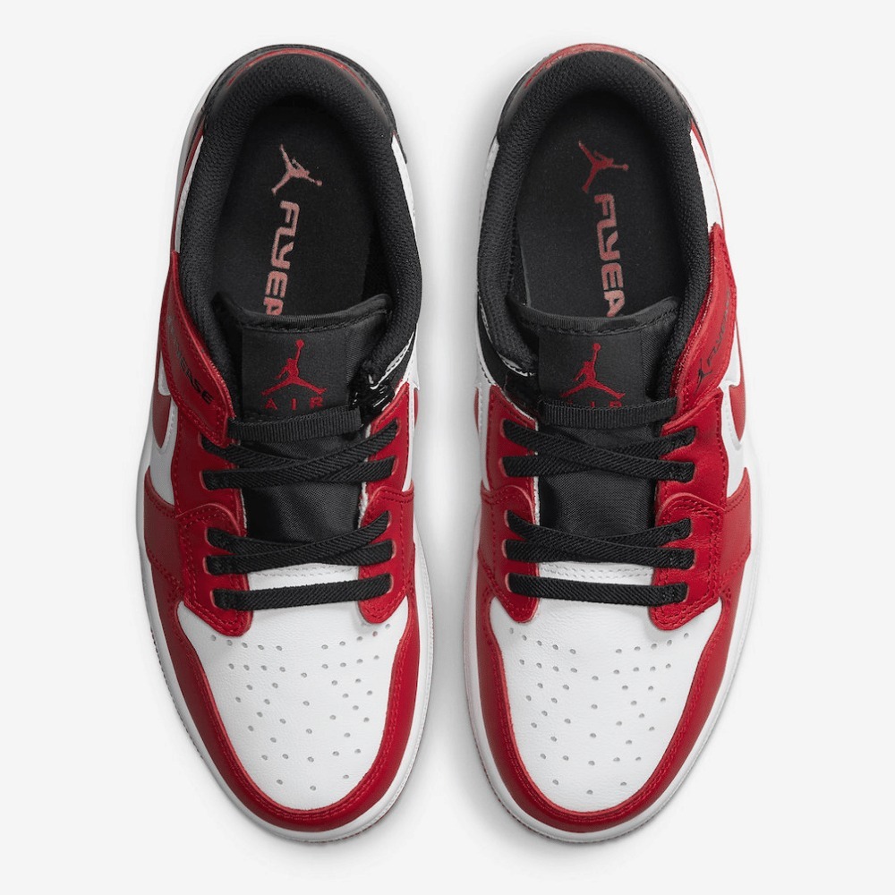 Air Jordan 1 Low FlyEase Gym Red - Droper