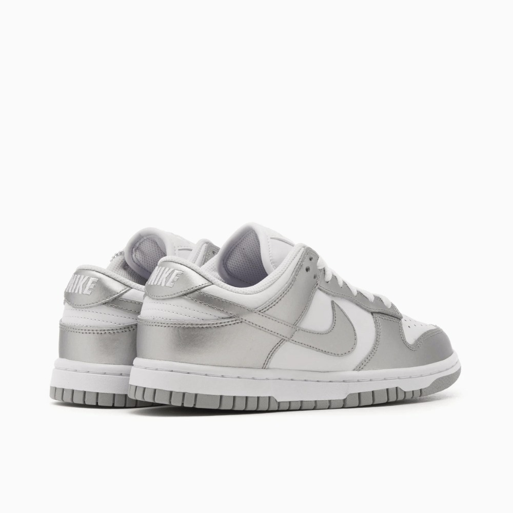 Nike Dunk Low Metallic Silver foto 3