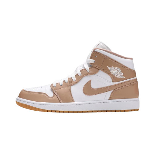 Air Jordan 1 Mid Tan Gum