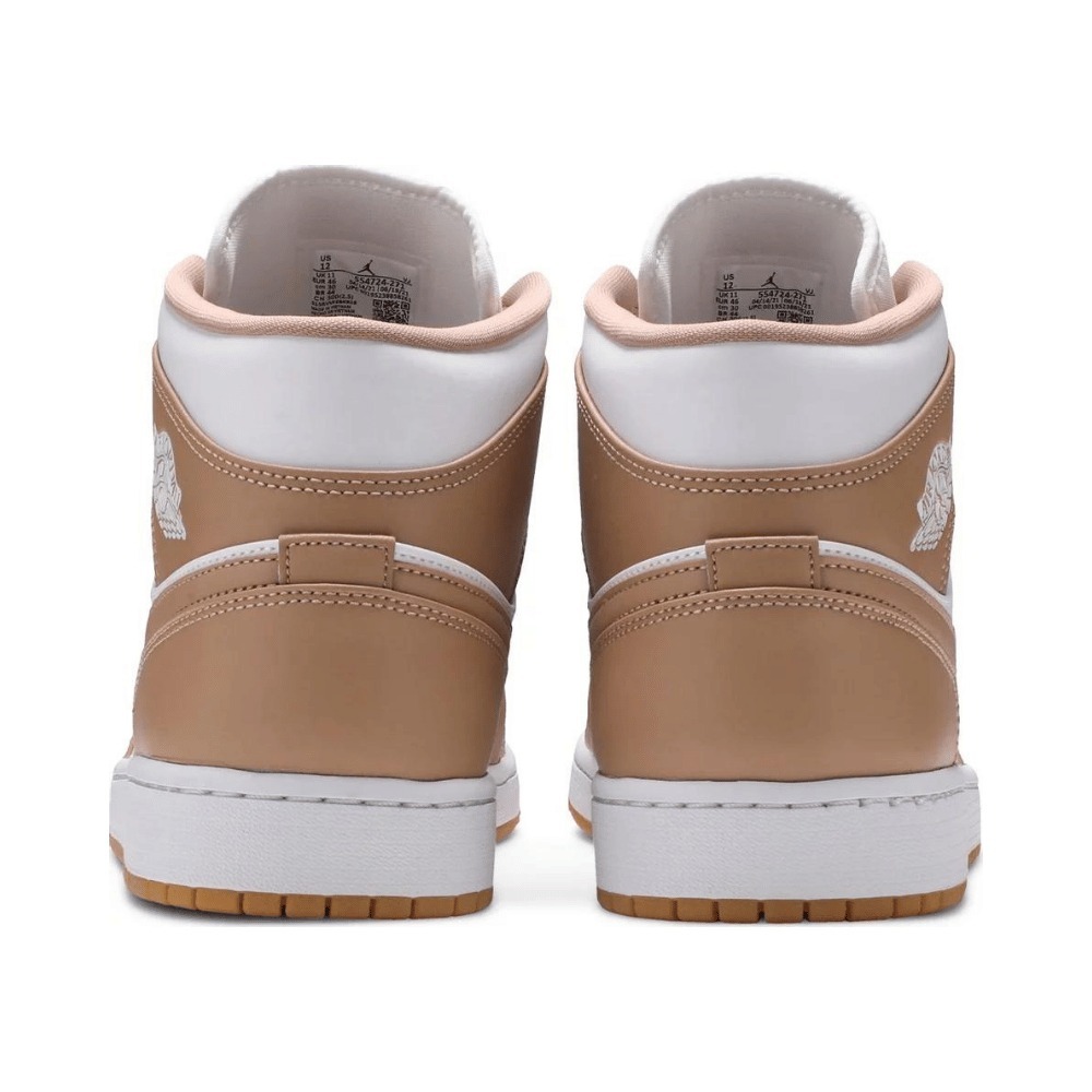 Air Jordan 1 Mid Tan Gum foto 4