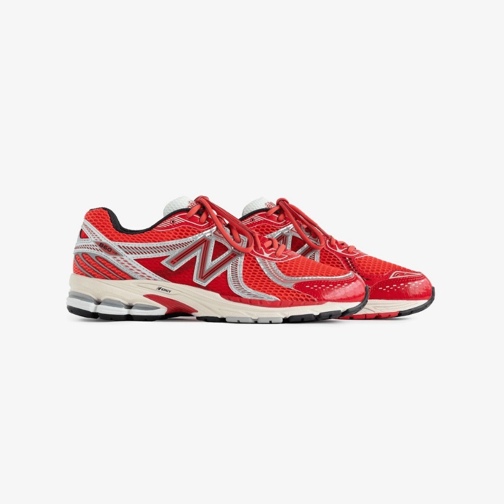 Aimé Leon Dore × New Balance 860v2 Red Silver - Droper