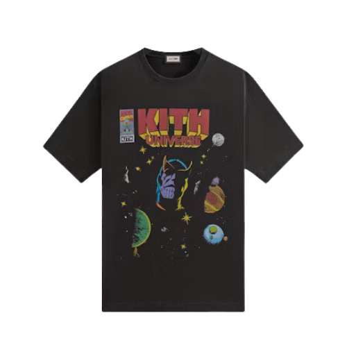 Marvel x Kith Camiseta Universe Graphic Vintage Black