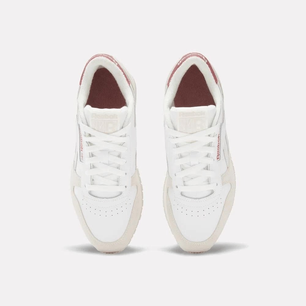 Reebok Classic Leather White Brown foto 3