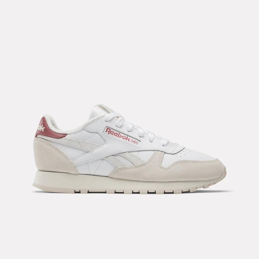 Reebok Classic Leather White Brown foto 2
