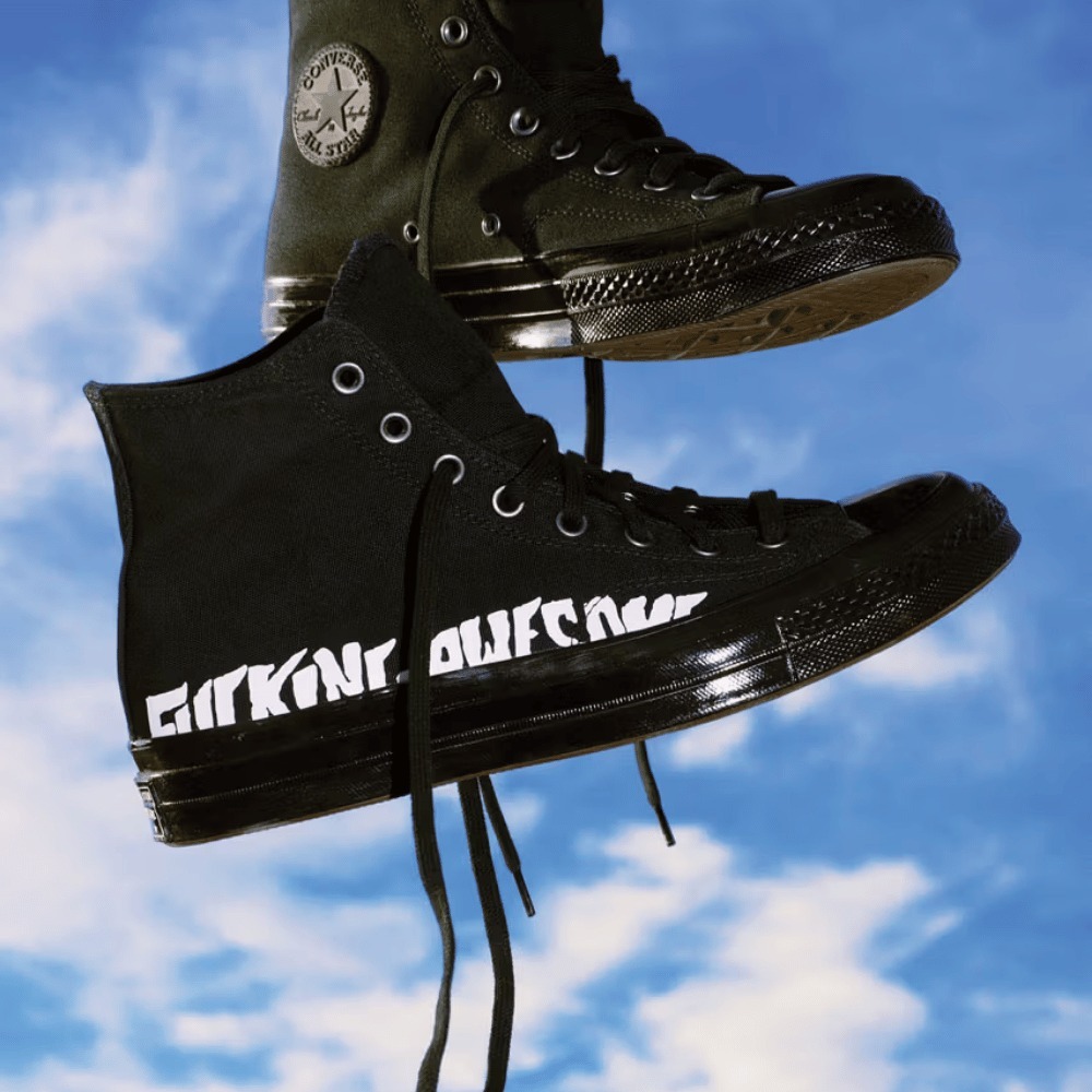 Fucking Awesome x Converse Chuck Taylor All-Star High Black - Droper