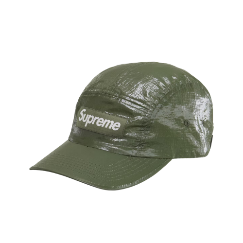 Boné Supreme Pigment Print S Logo 6-Panel Brown - Droper