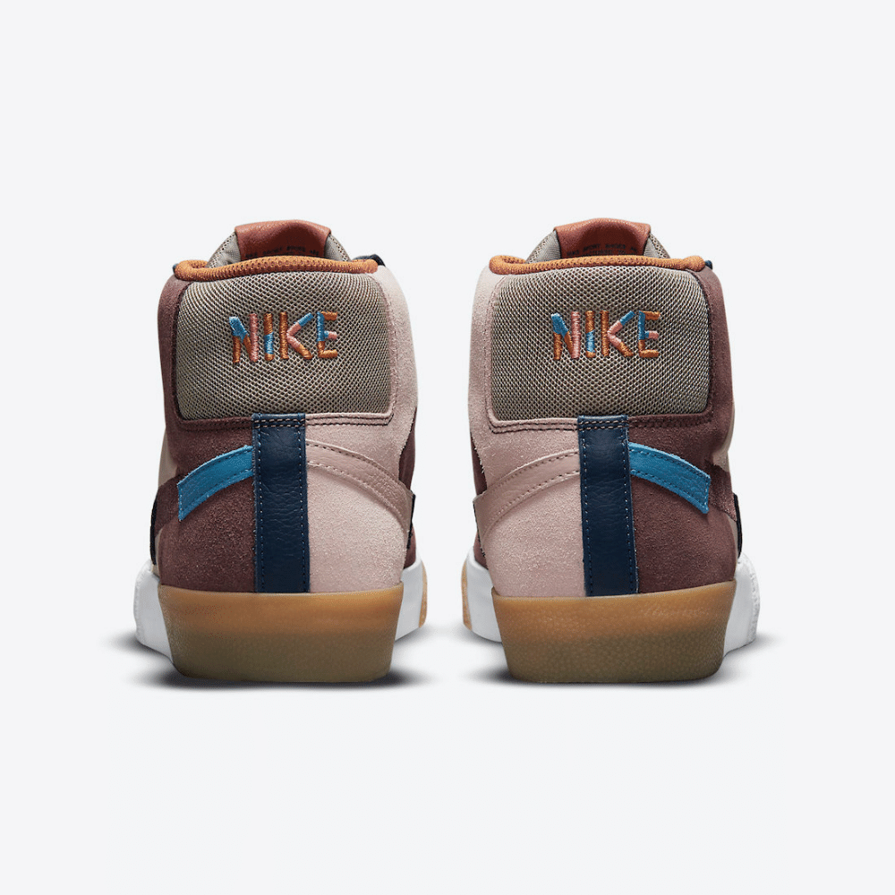 Nike SB Blazer Mid Mosaic Brown foto 4