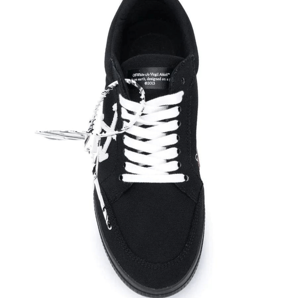 Off-White Vulcanized Low Black White Arrow - Droper