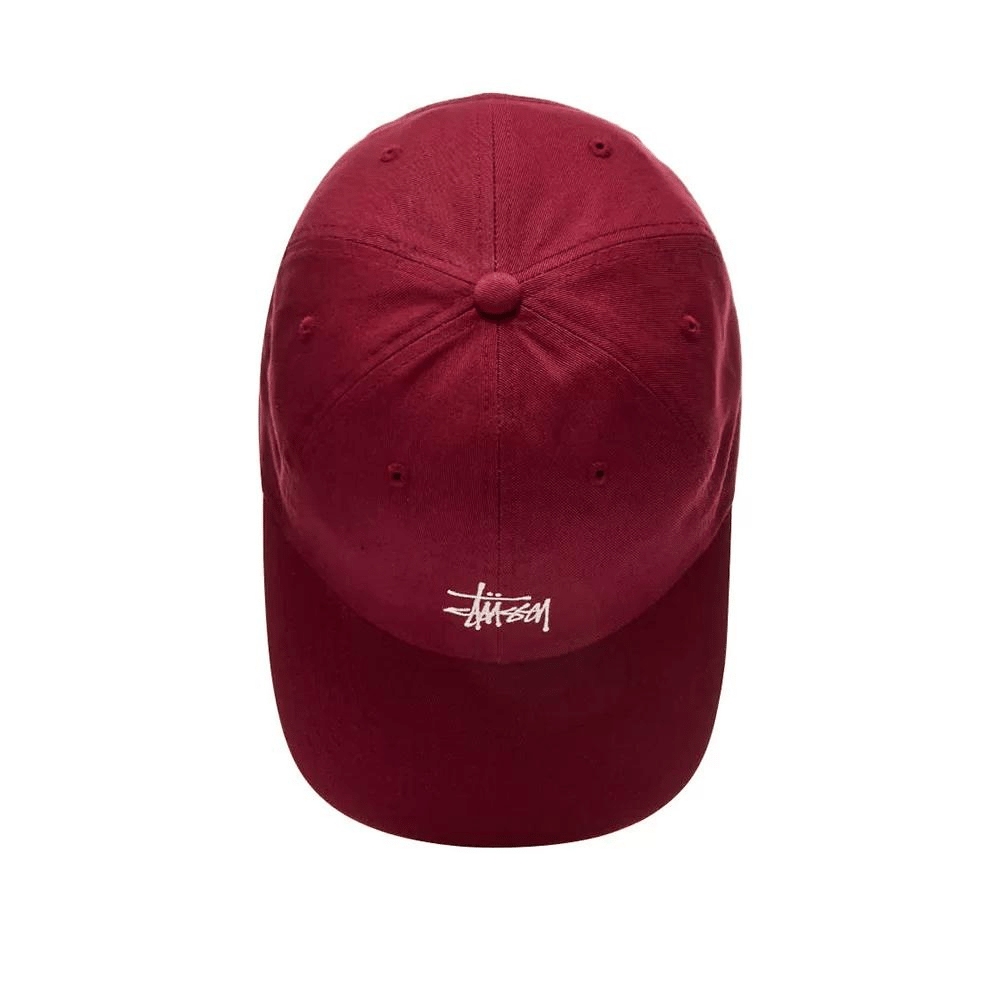 Boné Stussy Stock Low Pro Red foto 1