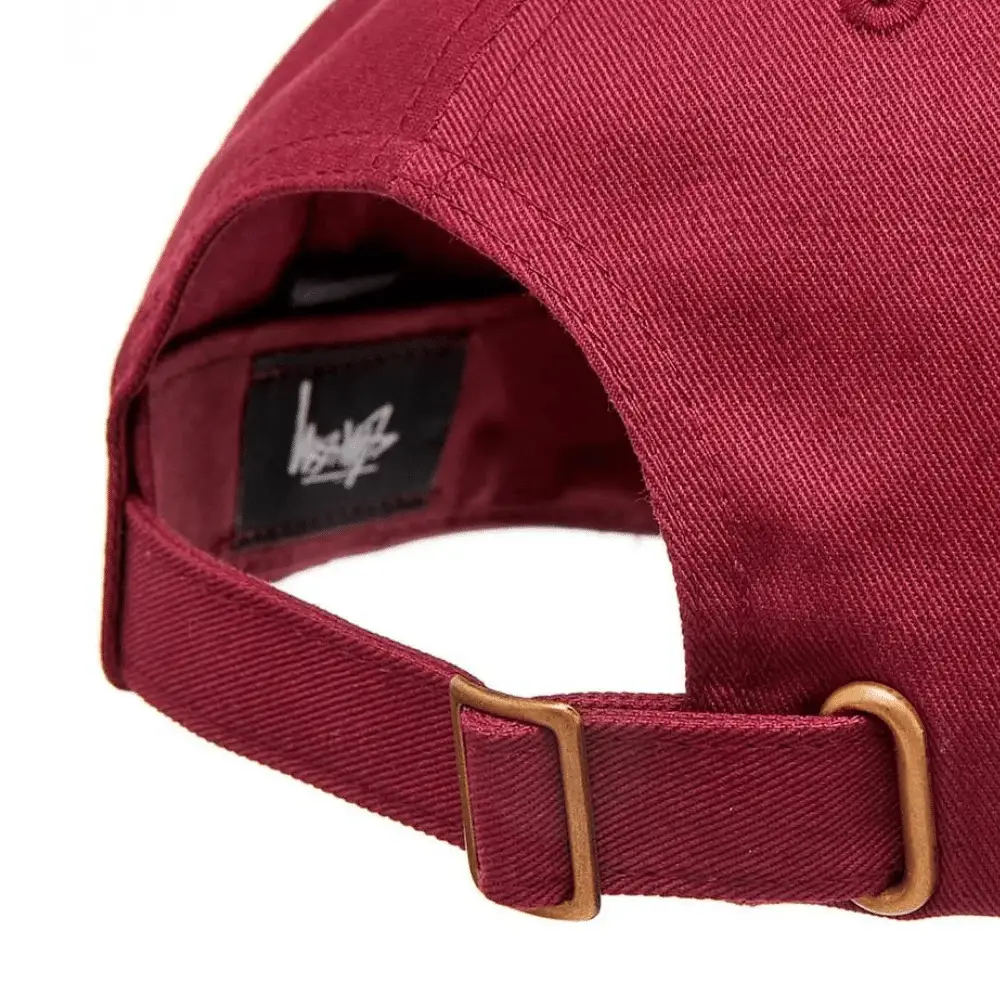 Boné Stussy Stock Low Pro Red foto 2