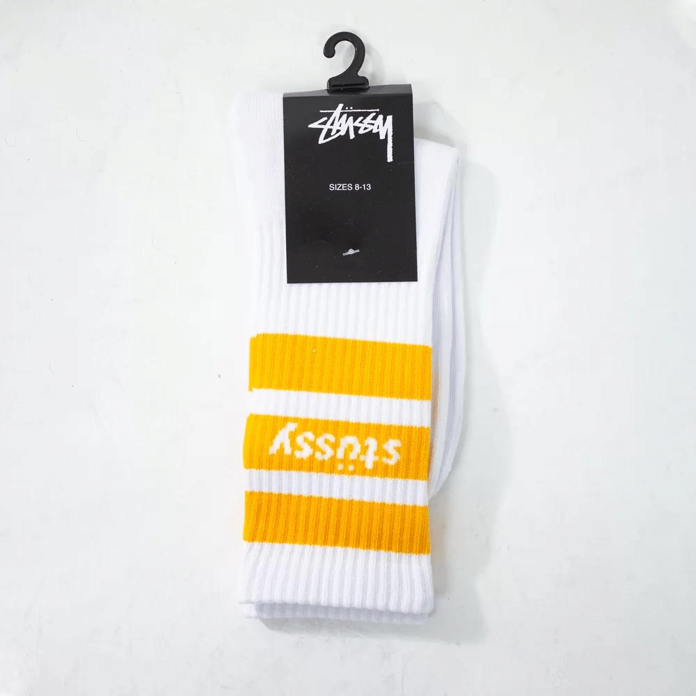 Meia Stussy Sport Crew White - Droper