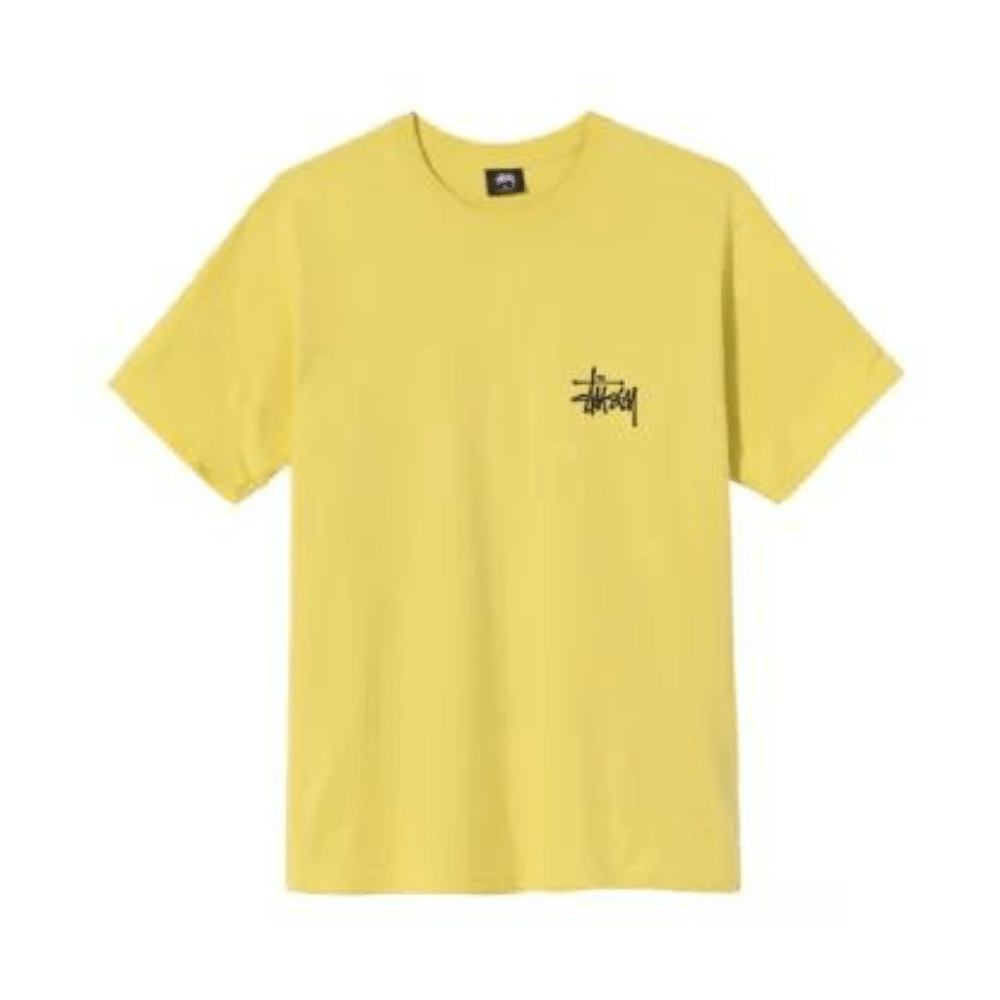 tekla stussy シャツ　イエロー Camiseta Stussy Waiter Yellow - Droper