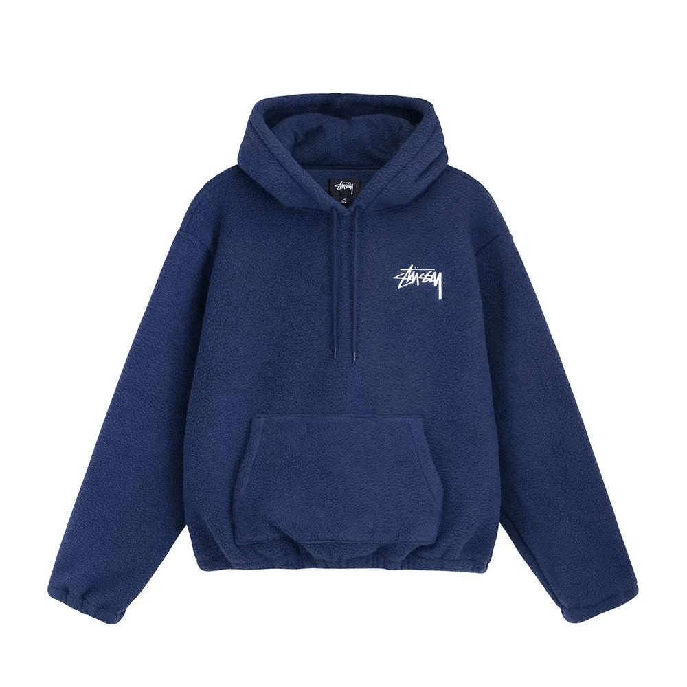 Blusa Sherpa Stussy Bronson Sherpa Navy - Droper