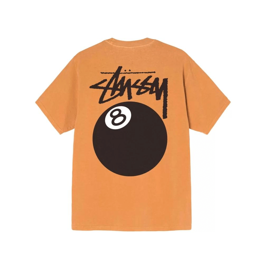Camiseta Stussy 8 Ball Orange foto 1