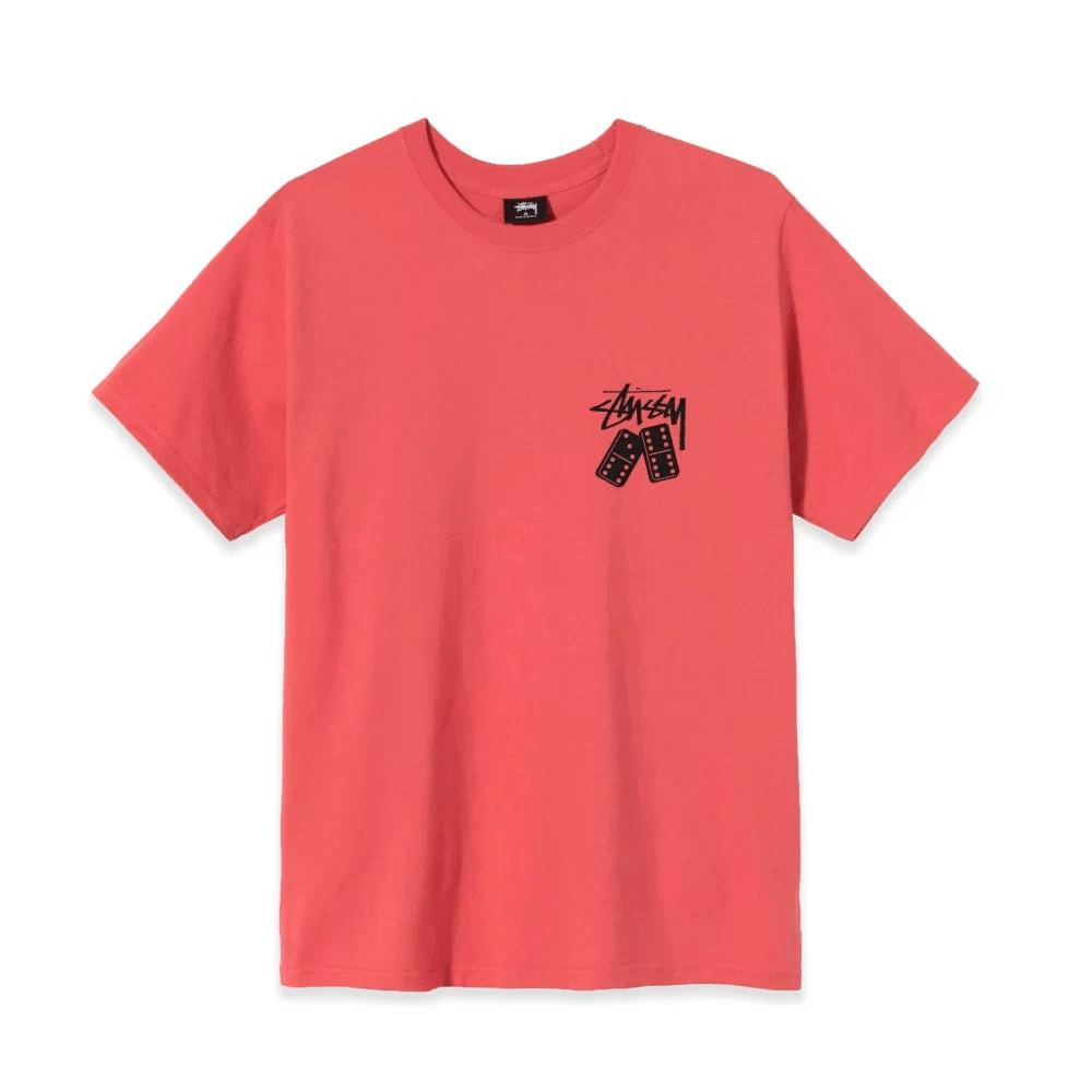 Camiseta Stussy Dominoes Pink - Droper