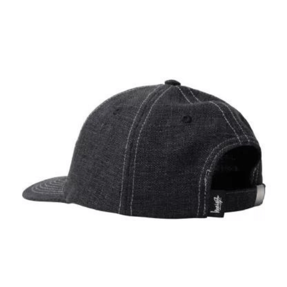 Boné Stussy Loose Weavie Stock Black foto 1