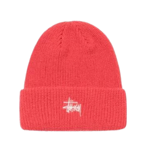 Gorro Stussy Basic Cuff Beanie Pink