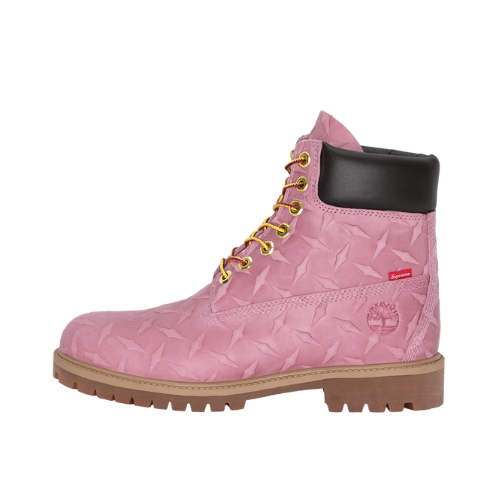 Supreme x Timberland Bota 6” Premium Waterproof Pink