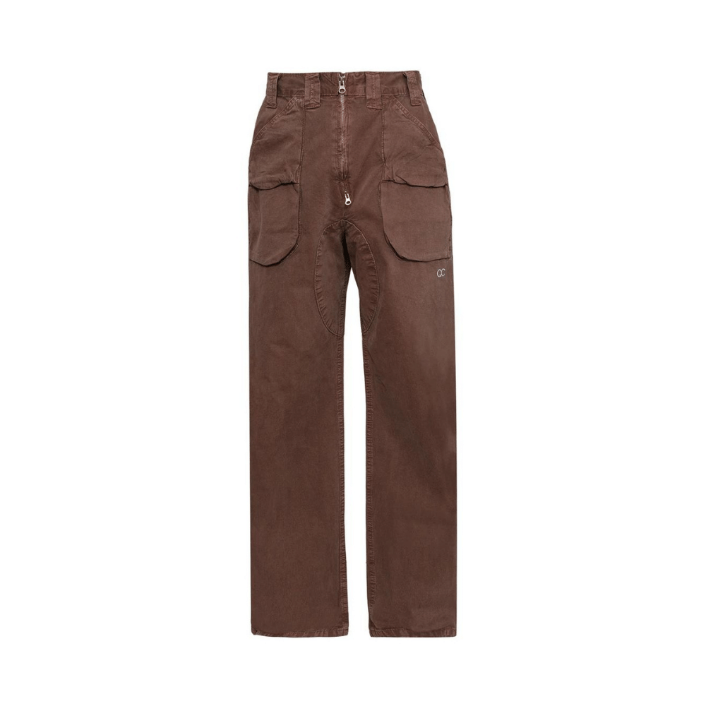 Calça Quadro Creations Rodes Double-Zip Brown - Droper