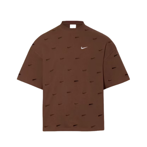 Jacquemus x Nike Camiseta Le Swoosh Brown