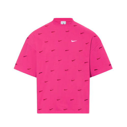 Jacquemus x Nike Camiseta Le Swoosh Dark Pink