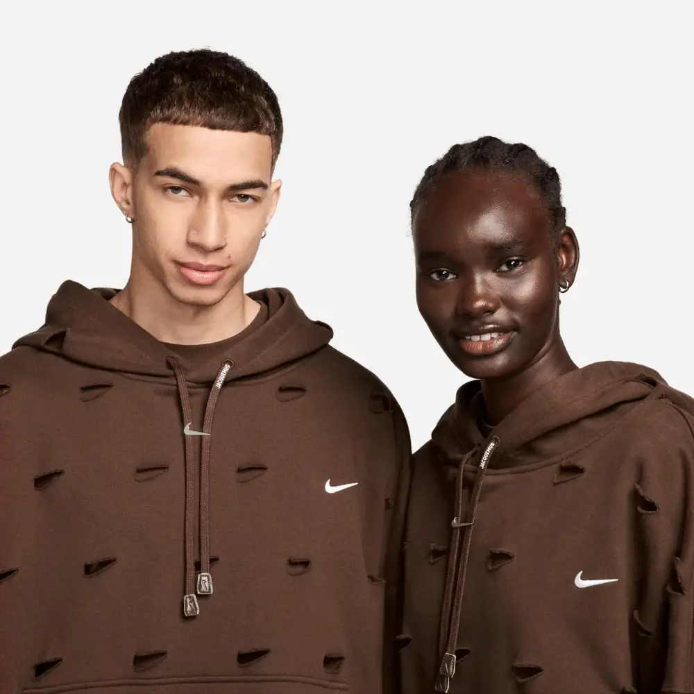 Jacquemus x Nike Moletom Swoosh Brown - Droper