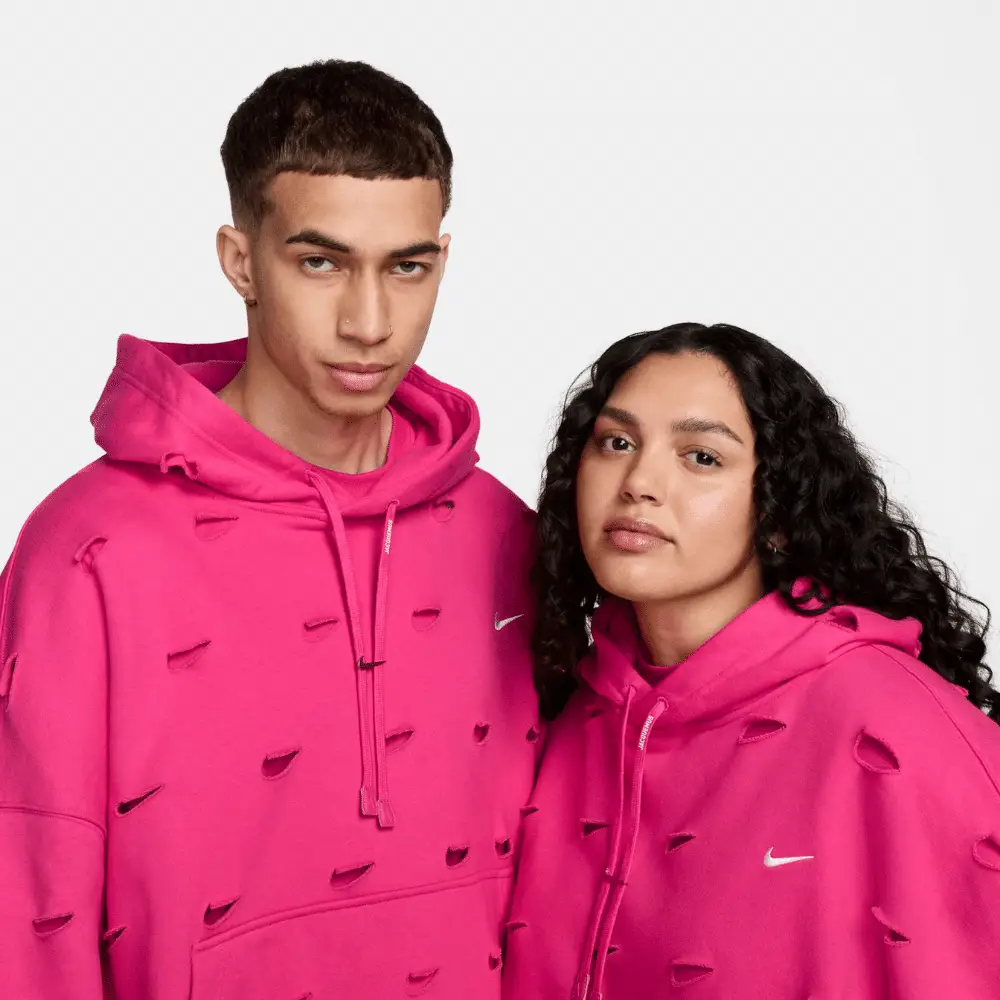 Jacquemus x Nike Moletom Swoosh Pink foto 2