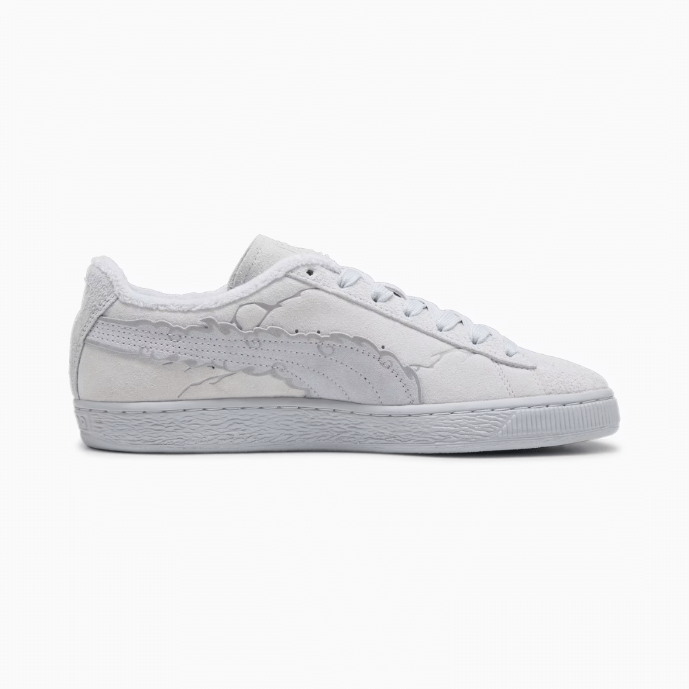 One Piece x Puma Suede Straw Hat Luffy Feather Gray foto 3