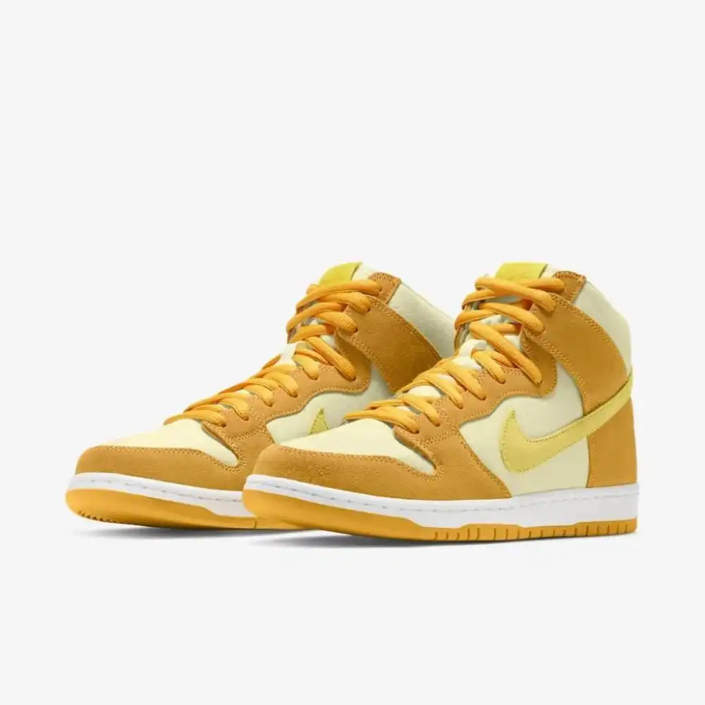 Nike high tops sales gold